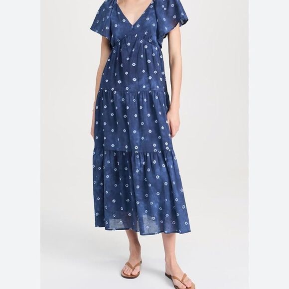 NWT Madewell Devyn Midi Dress 2 - Picture 4 of 10